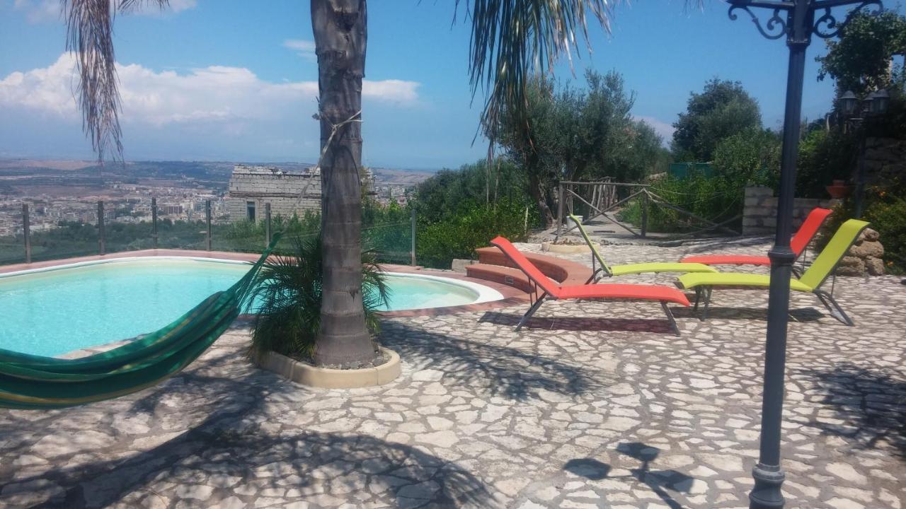 "La Casina Del Forno Con Piscina Fra Catania E Siracusa " Carlentini Exteriör bild