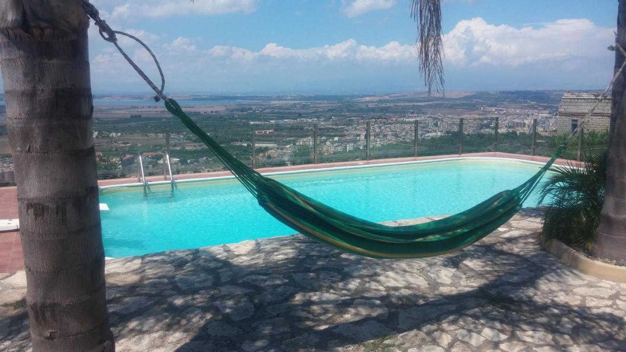 "La Casina Del Forno Con Piscina Fra Catania E Siracusa " Carlentini Exteriör bild