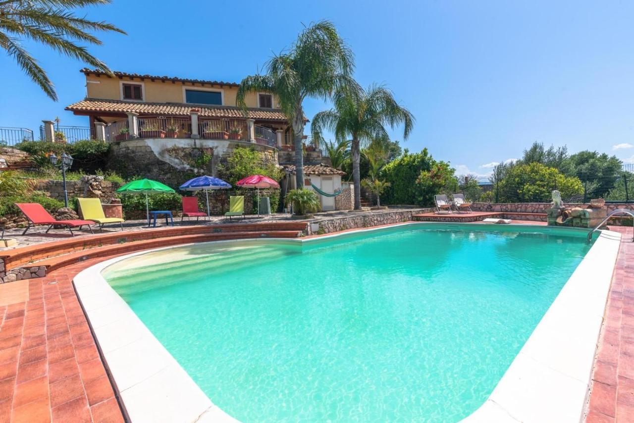 "La Casina Del Forno Con Piscina Fra Catania E Siracusa " Carlentini Exteriör bild