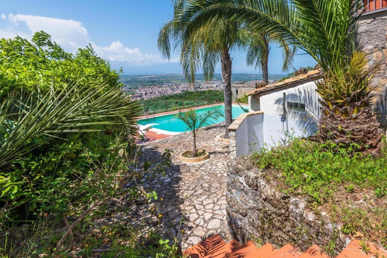 "La Casina Del Forno Con Piscina Fra Catania E Siracusa " Carlentini Exteriör bild