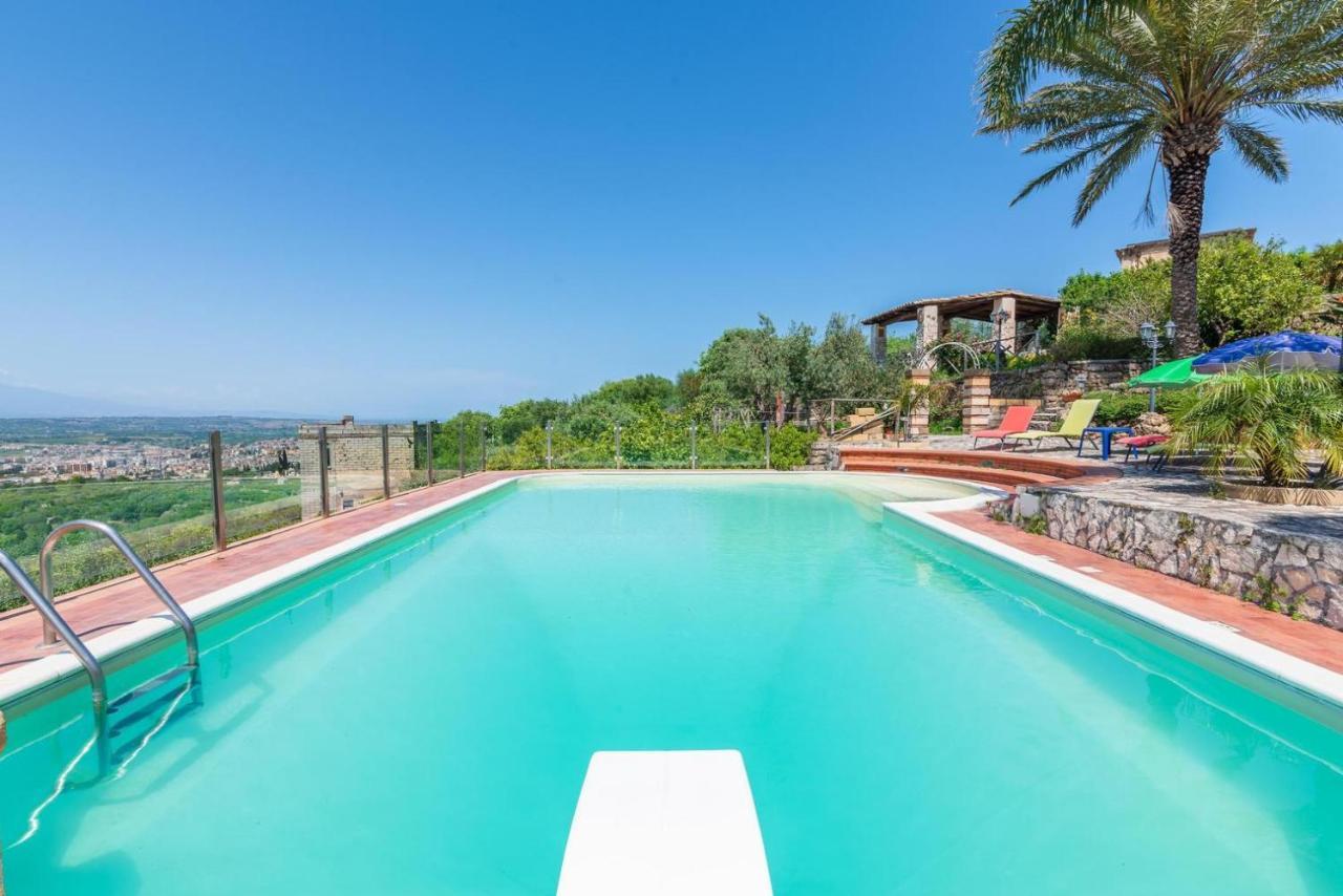 "La Casina Del Forno Con Piscina Fra Catania E Siracusa " Carlentini Exteriör bild